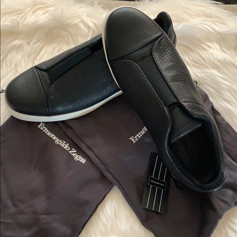 Ermenegildo Zegna NWT size 9 1/2 man shoes, Male